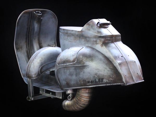 Vorschau: Vespa Rawstyle Lackierung und Rennauspuff-Sonderanfertigung Vorschau: Vespa Rawstyle Lackierung und Rennauspuff-Sonderanfertigung