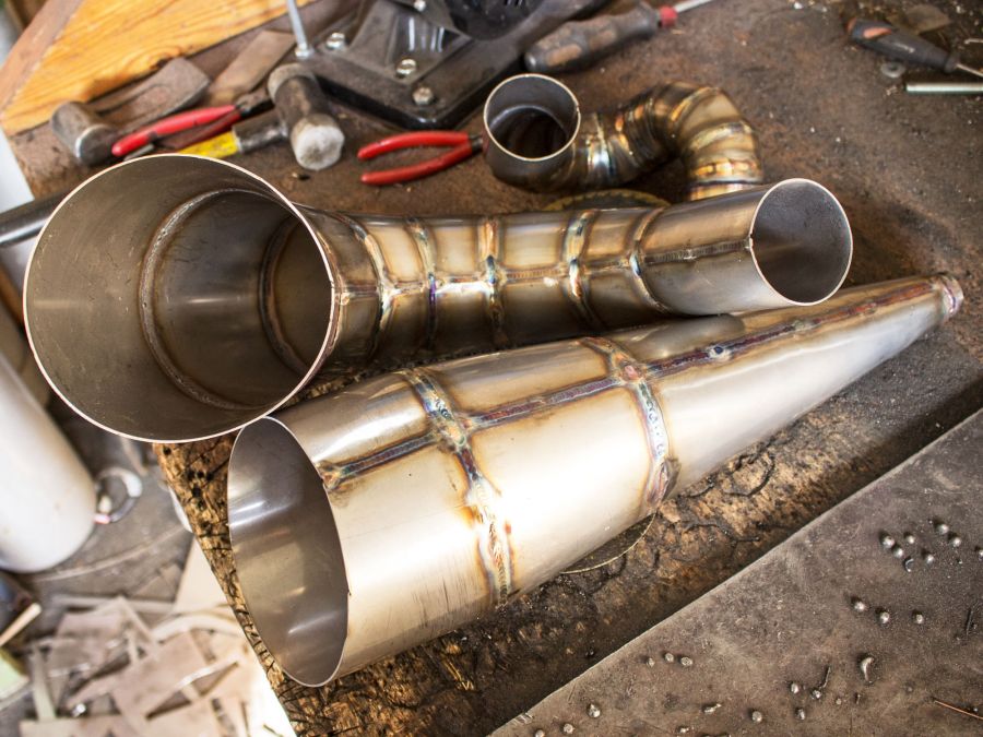 Vespa Rennauspuff PX 200 Scooter & Service - EVO