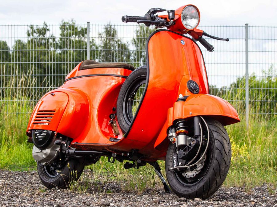 Vespa 200N Orange